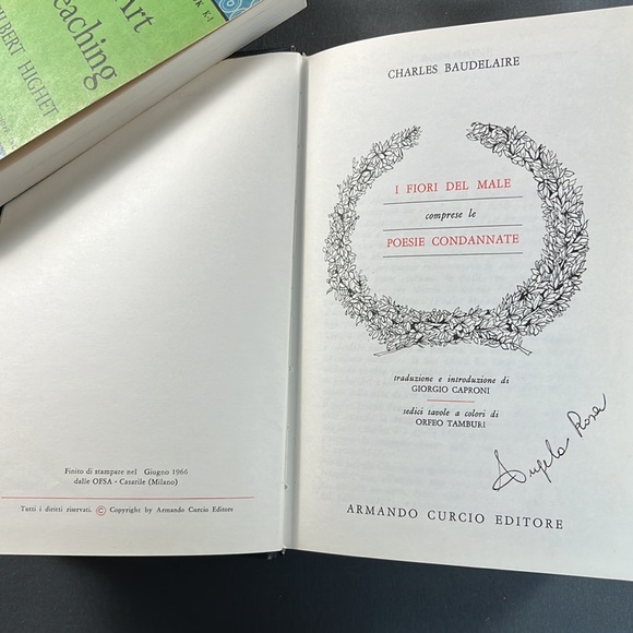Baudelaire I Fiori Del Male | Vintage Book - Picture 3 of 7